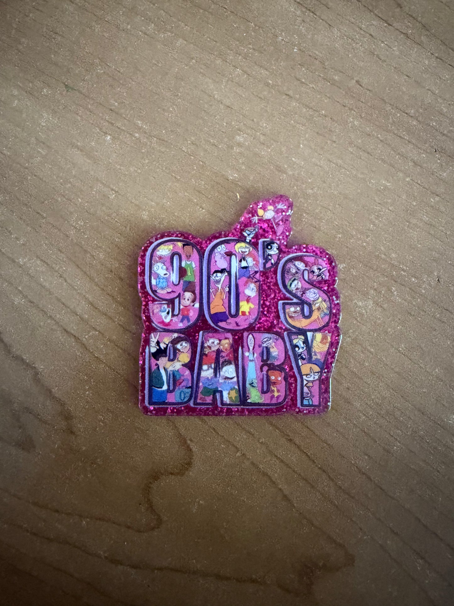 90’s Baby badge reel