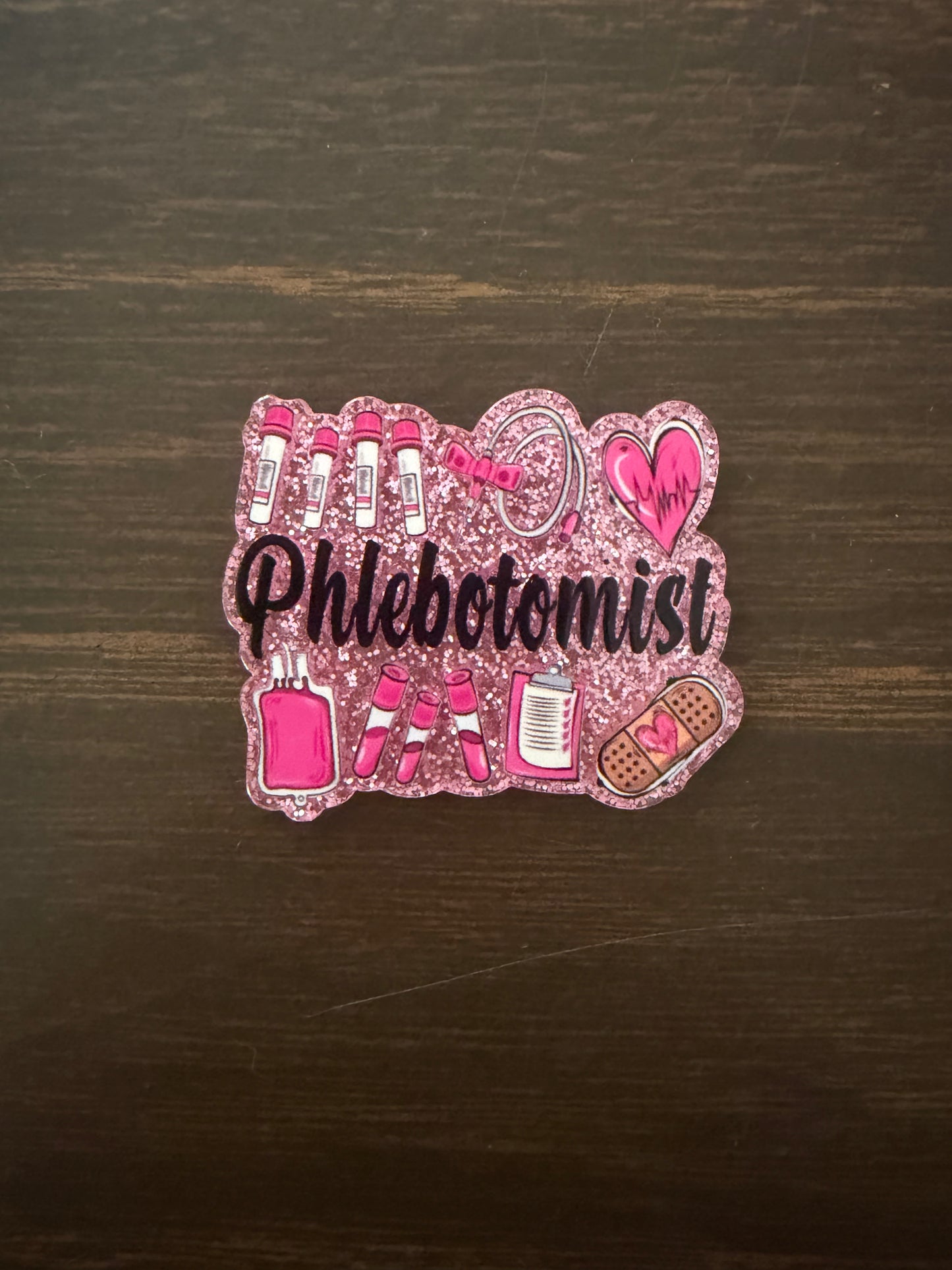 Phlebotomist badge reel