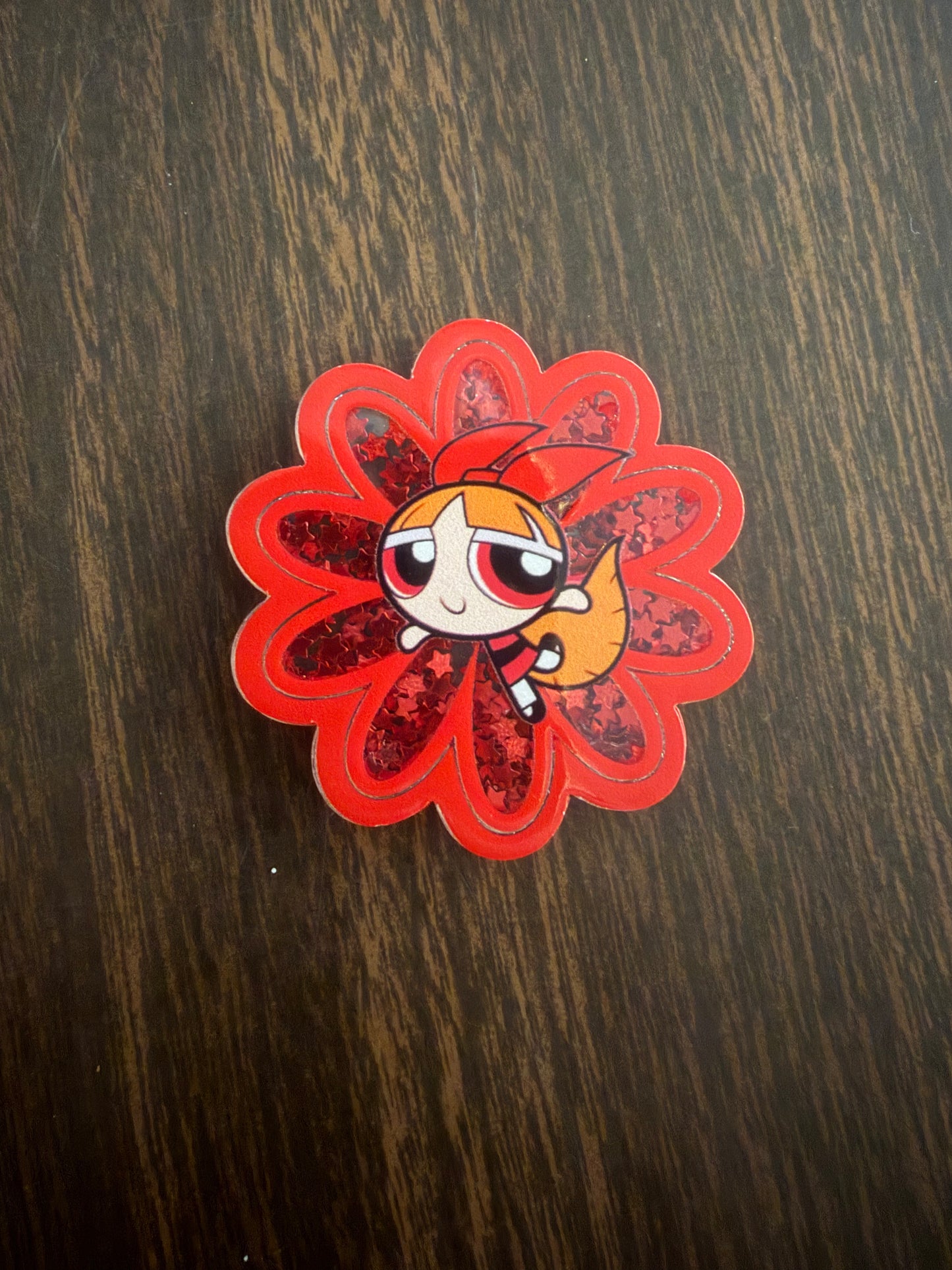 PPG Blossom shaker badge reel