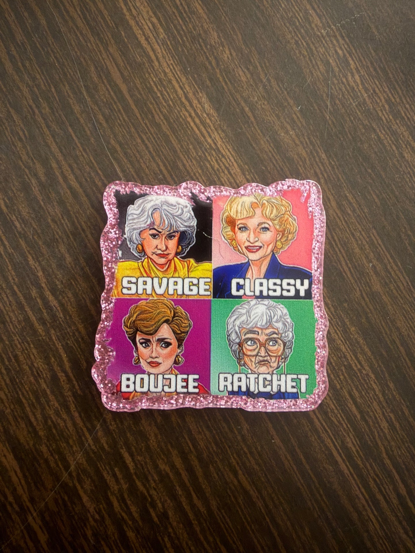 Golden Girls badge reel