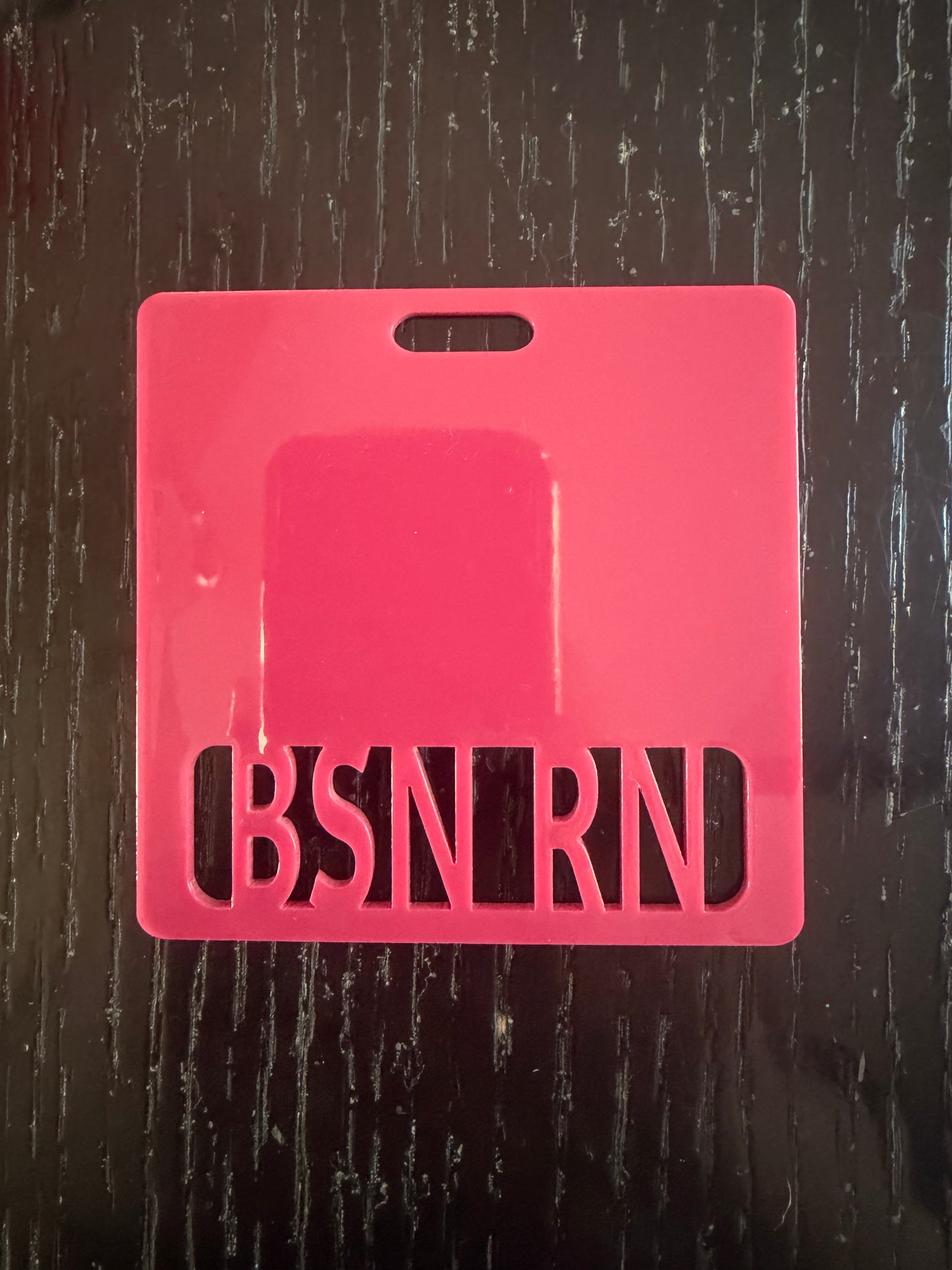 BSN RN badge buddy (Berry)