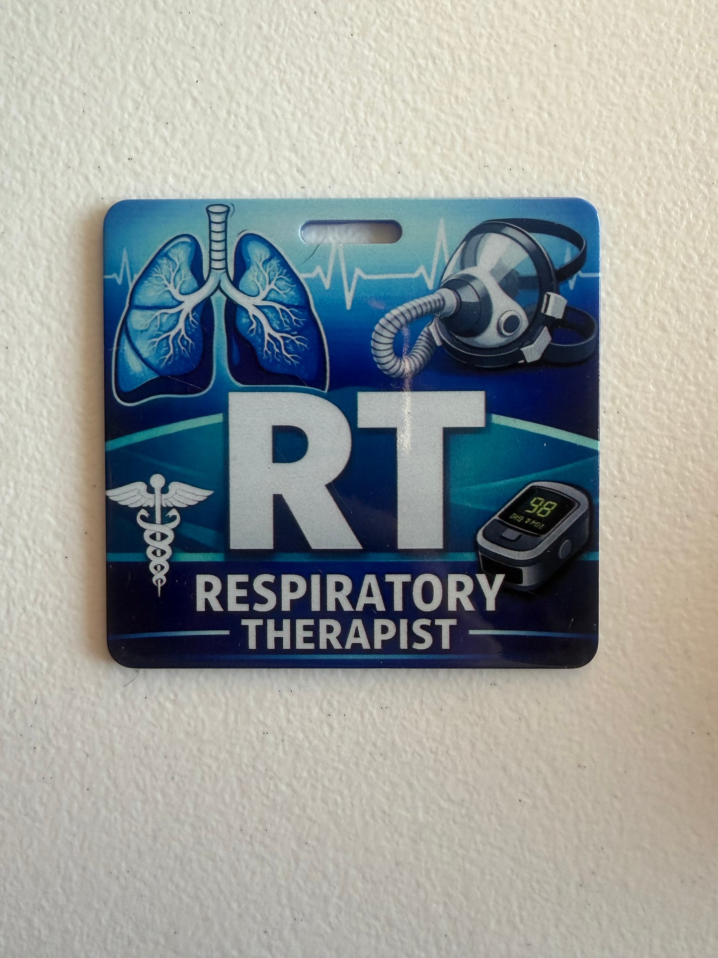 Respiratory Therapist badge buddy