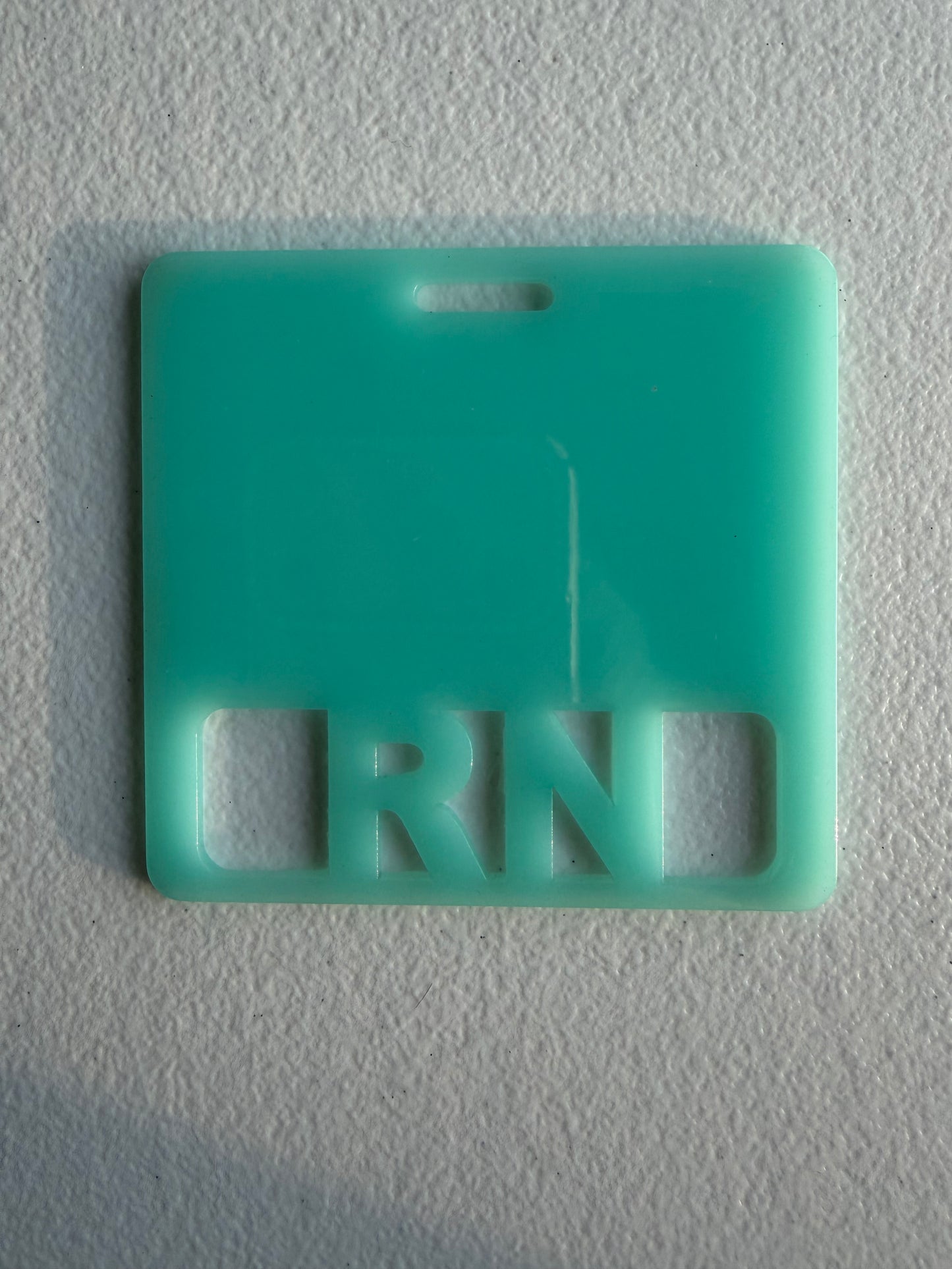 RN badge buddy (transparent teal)