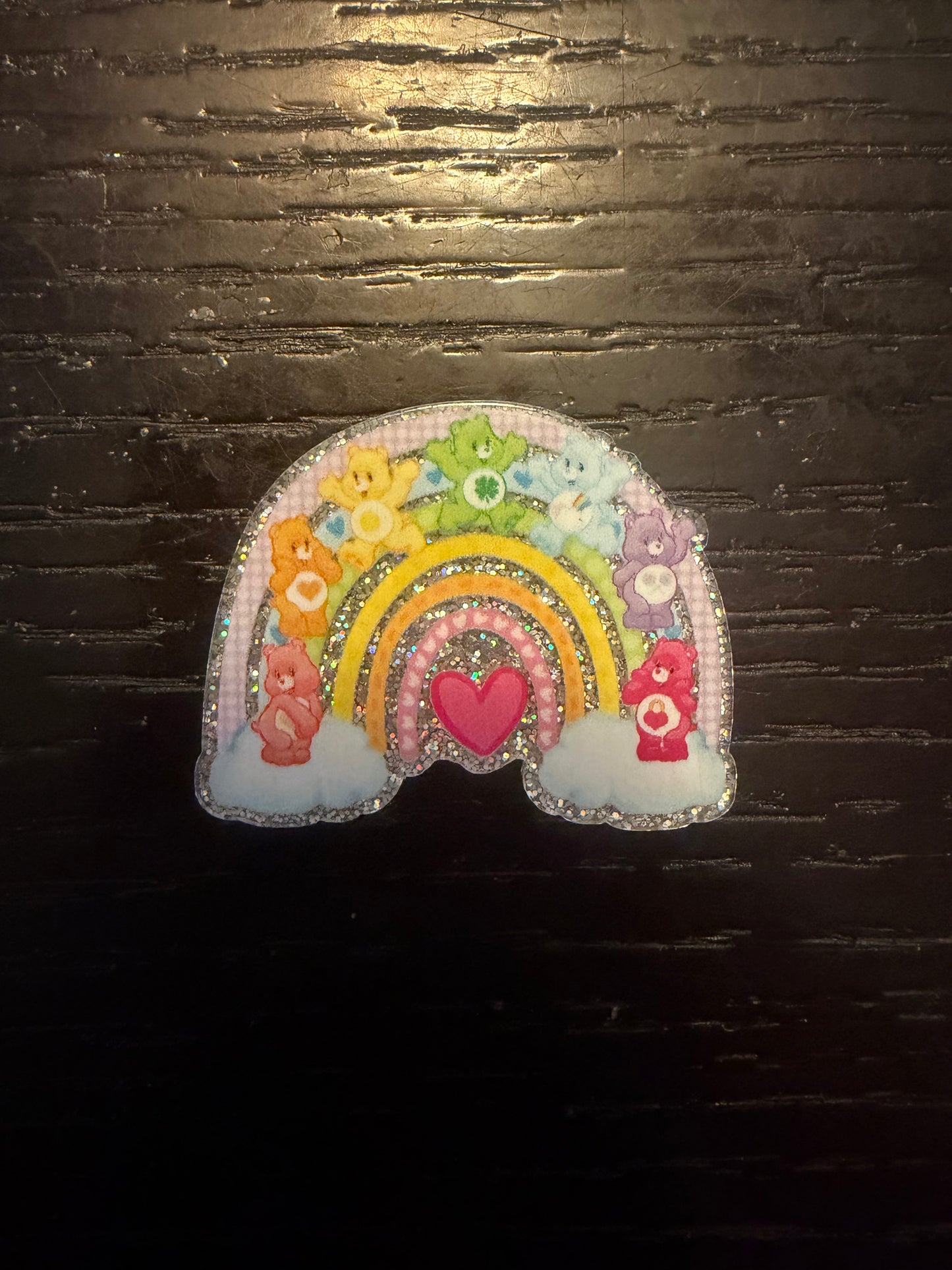 Carebear badge reel