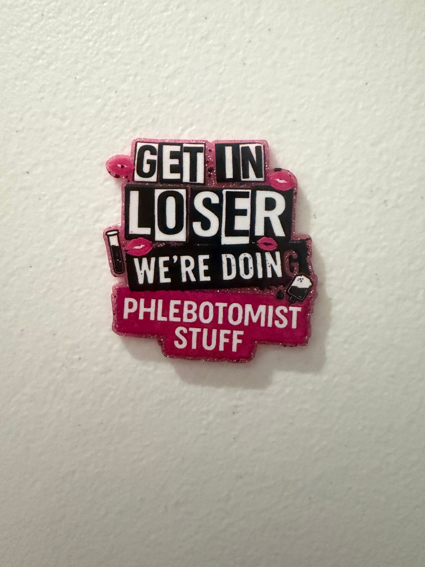 Phlebotomist badge reel