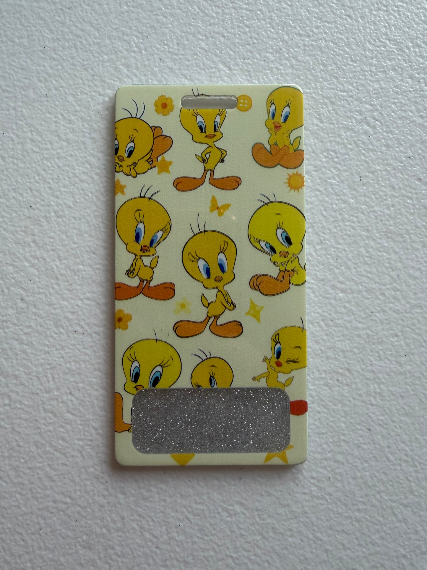 Tweety vertical badge buddy