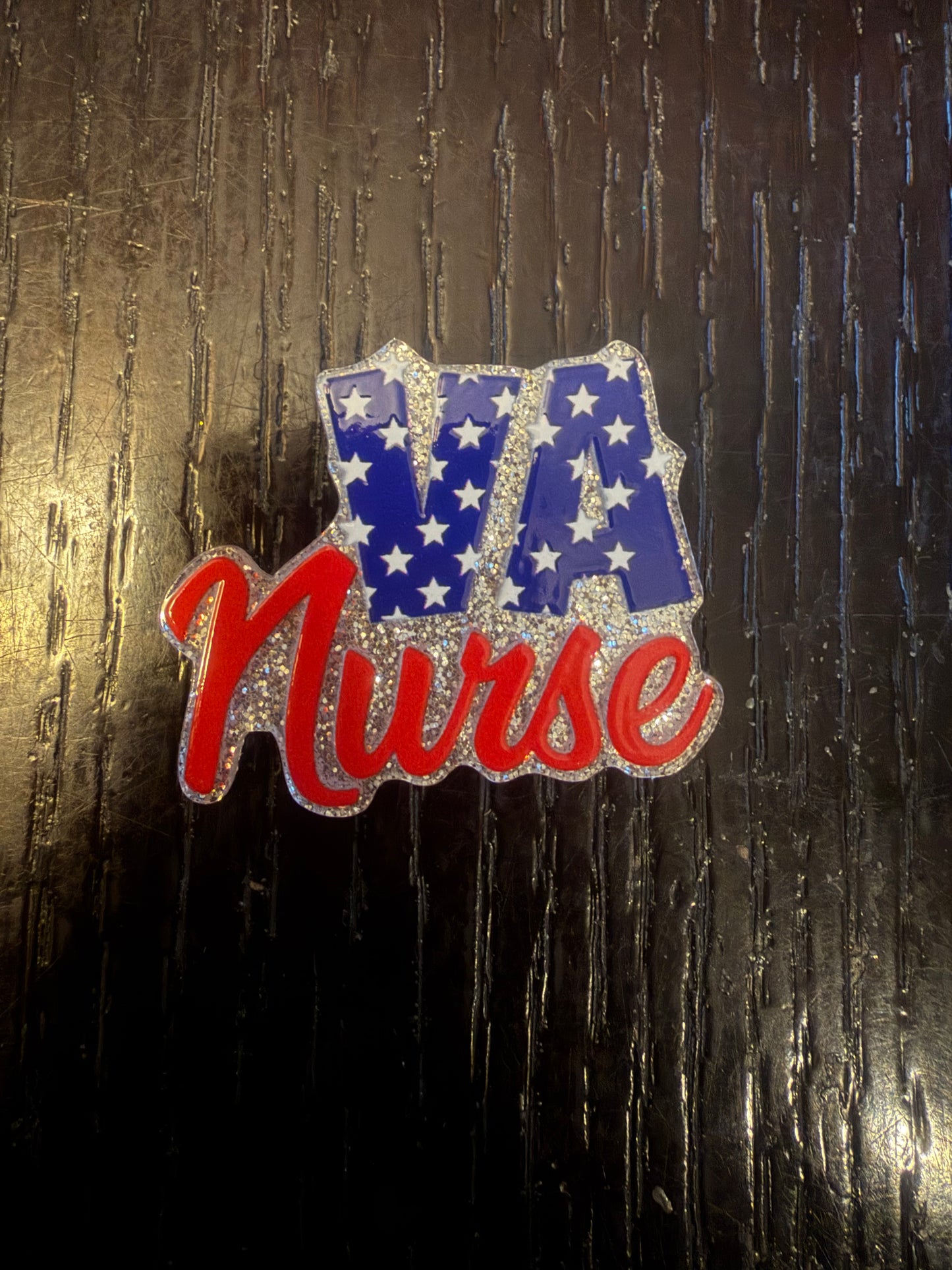 VA Nurse badge reel