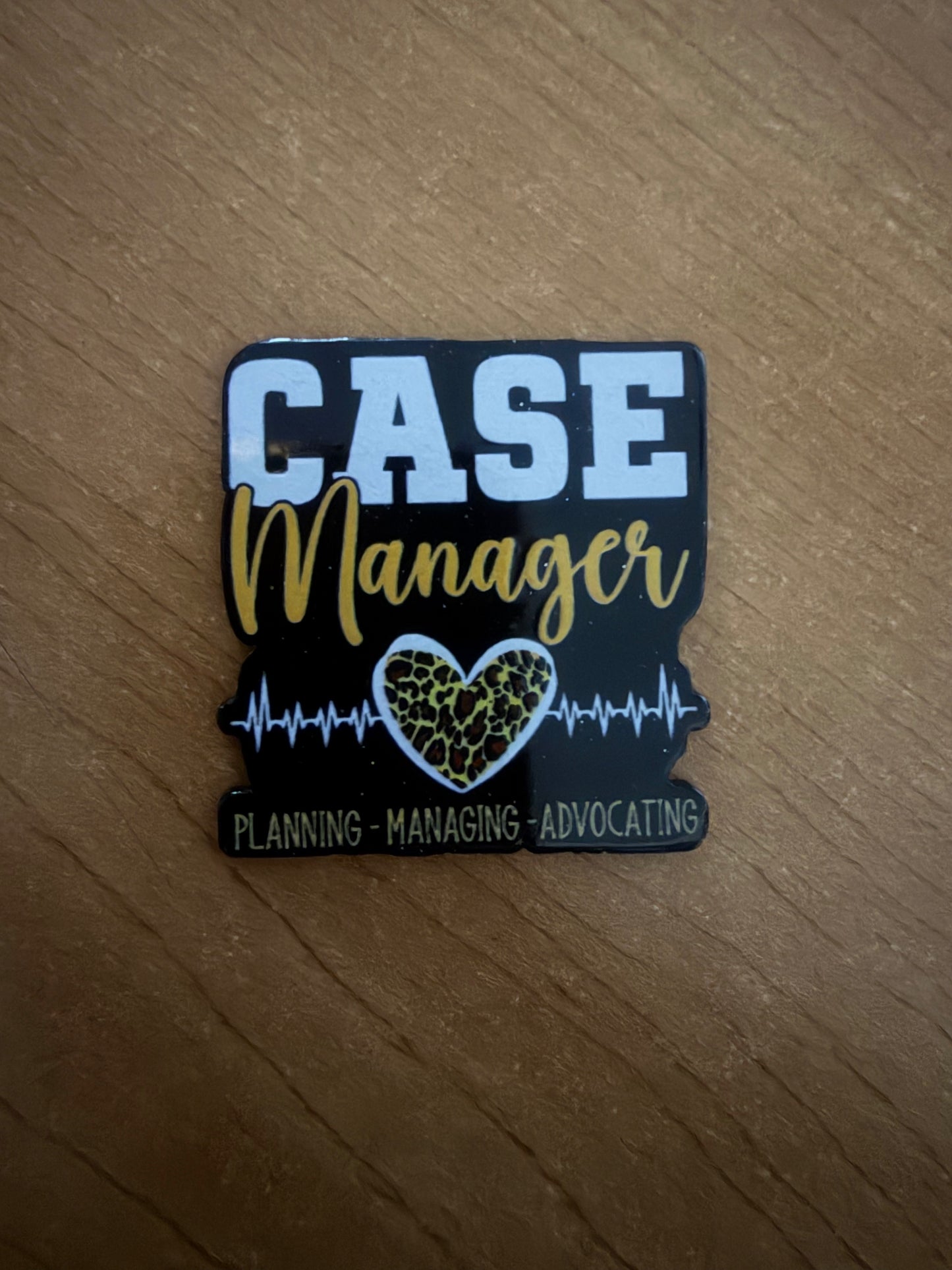 Case Manager badge reel