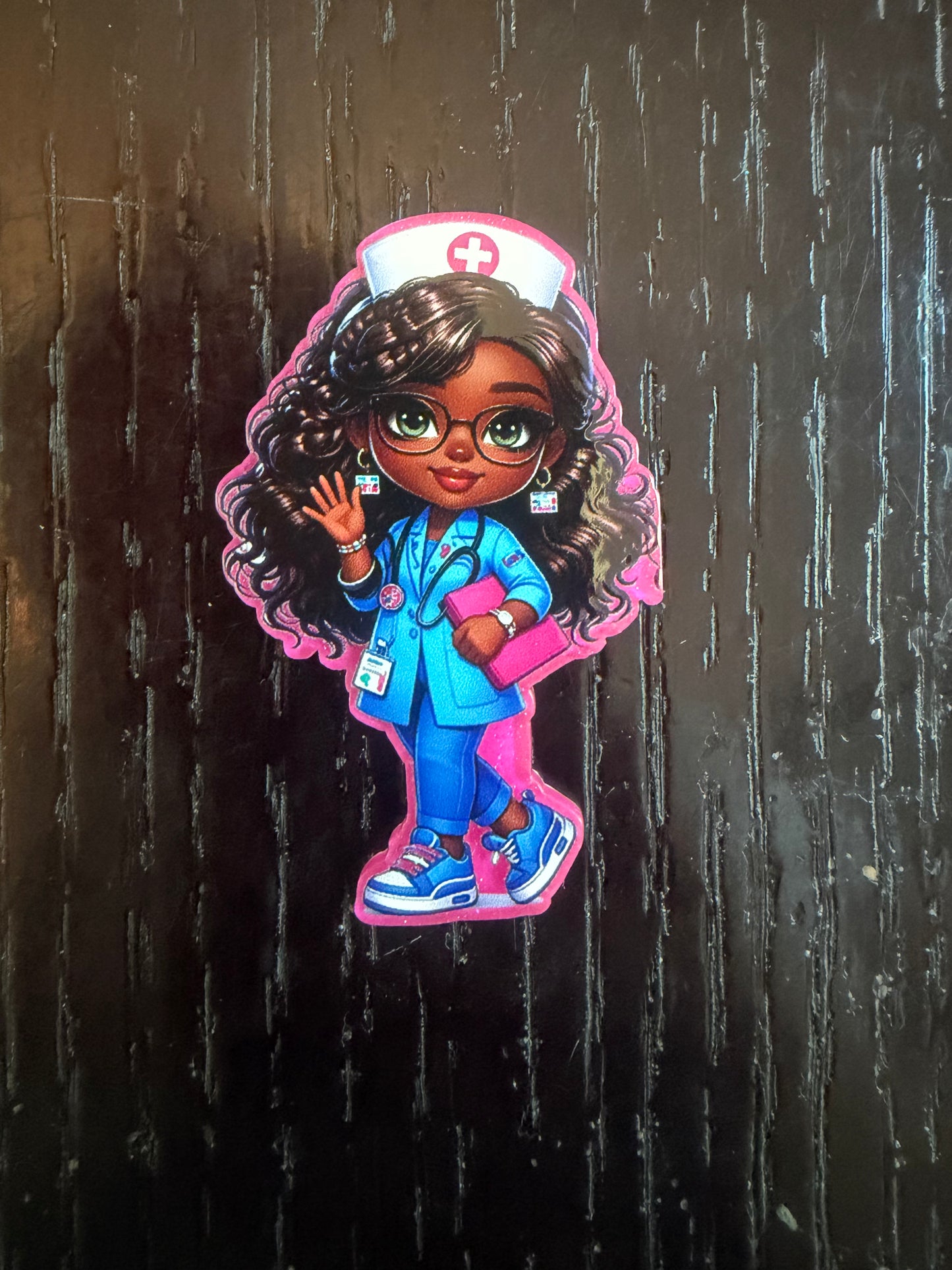 Nurse badge reel