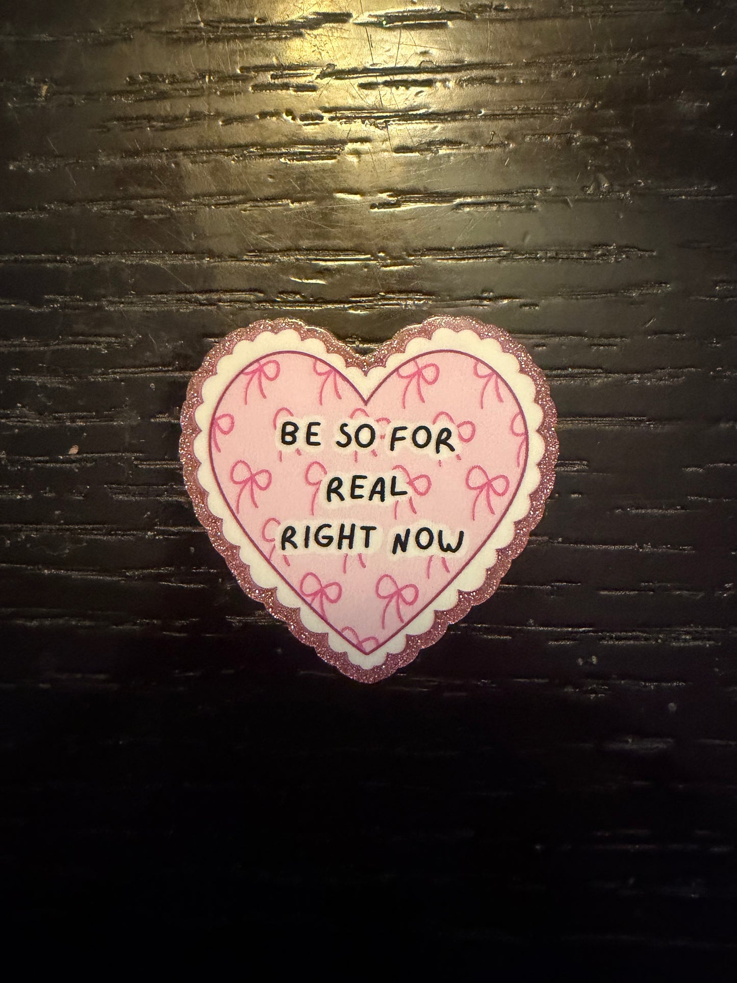 Be so for real right now badge reel