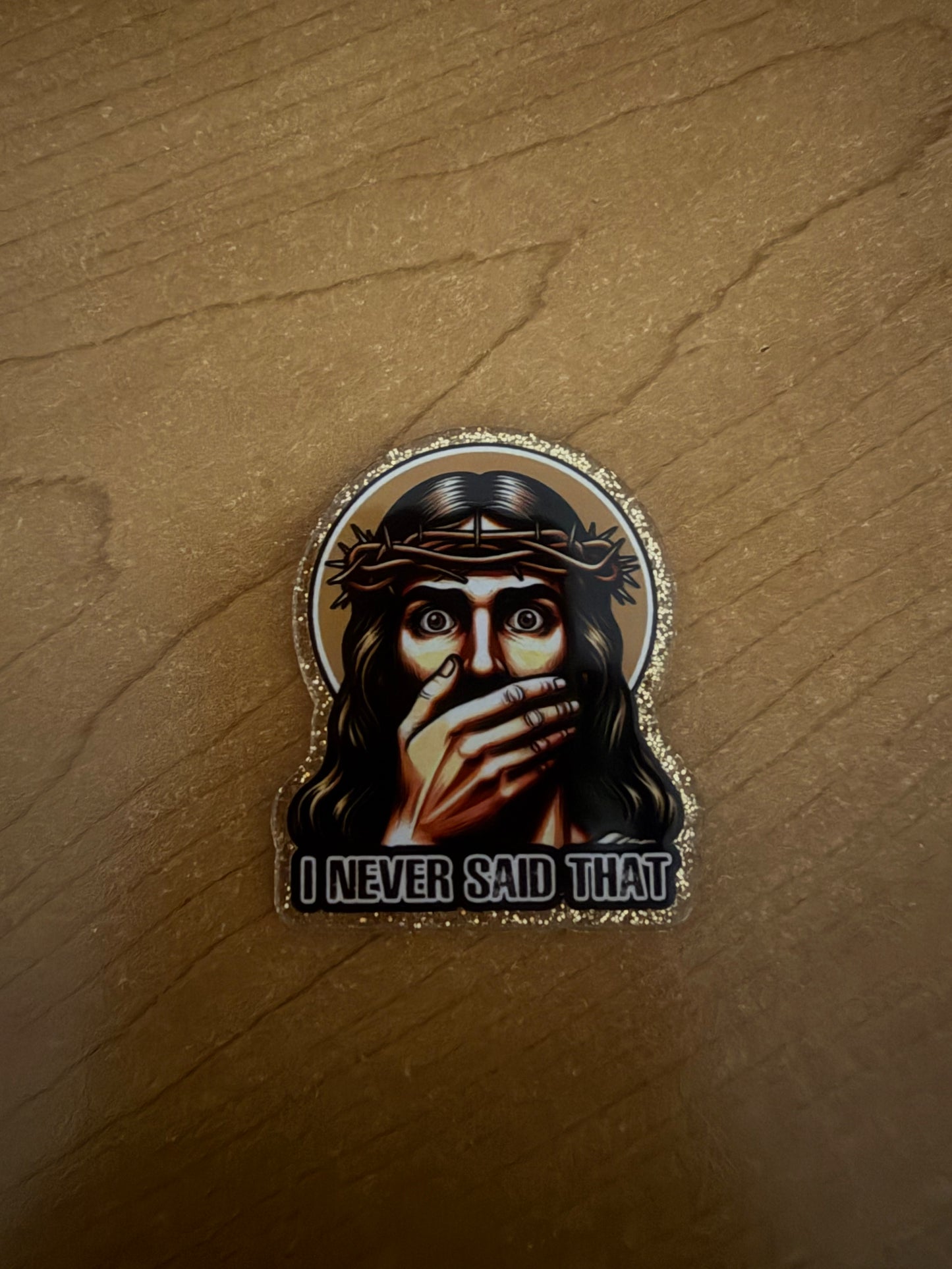 I never said that badge reel