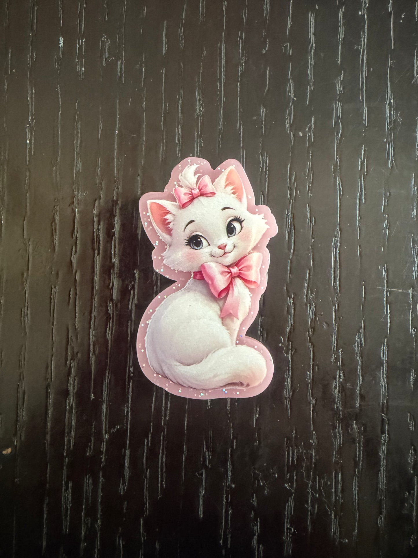 Marie Cat badge reel