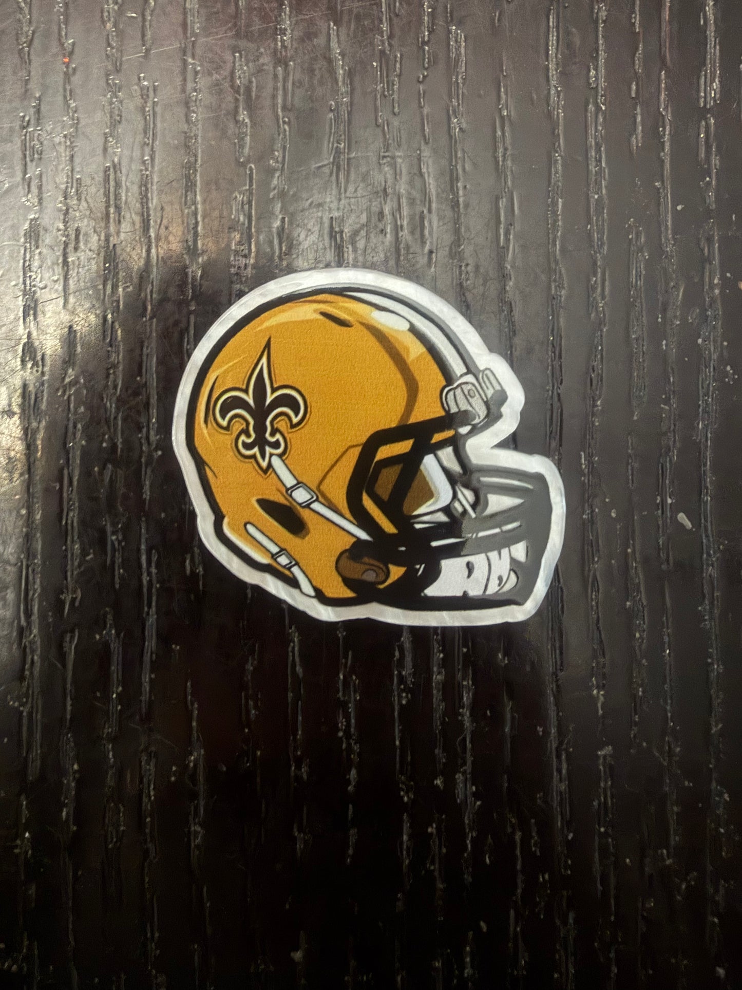 Saints badge reel (no glitter)