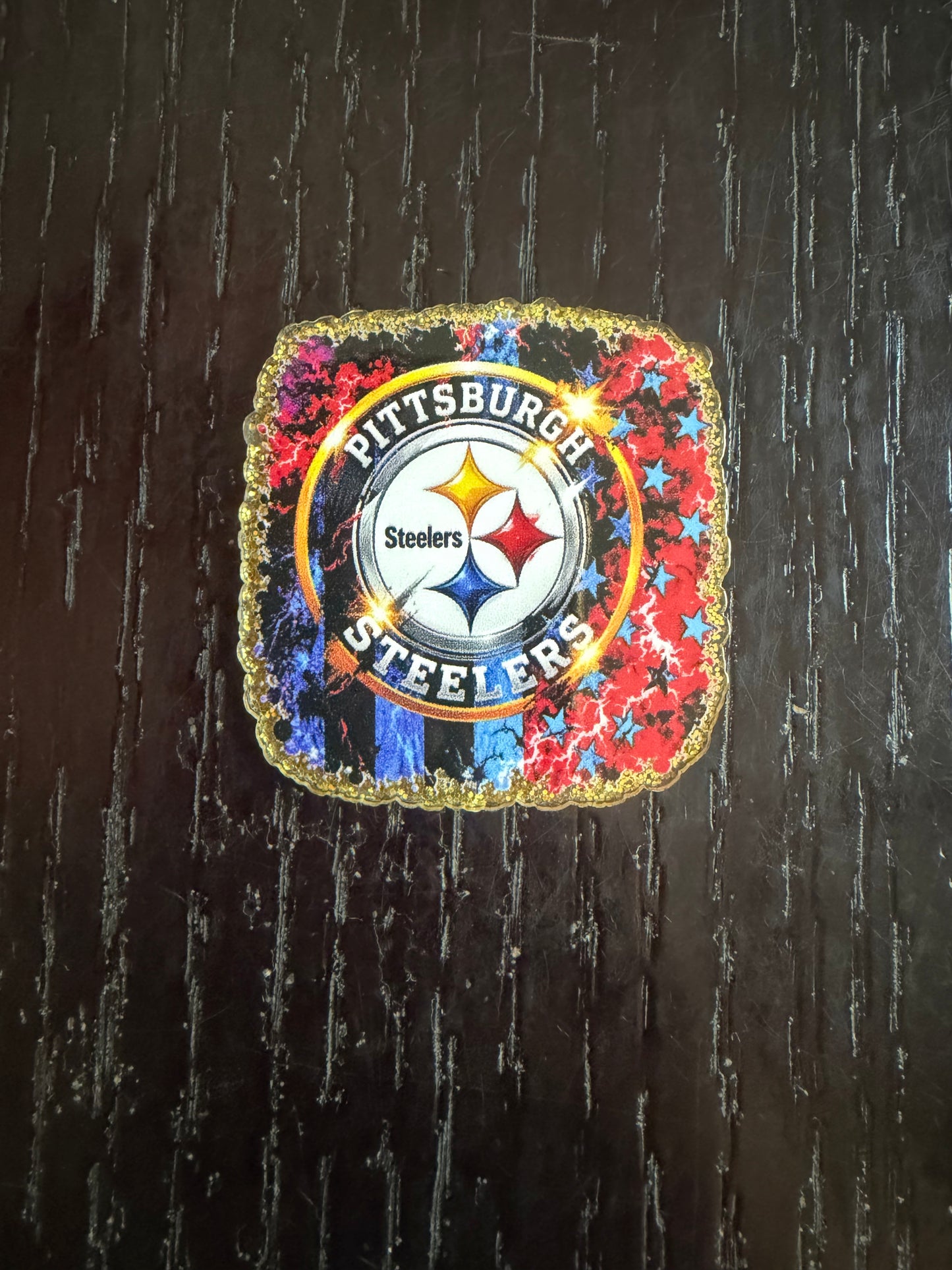 Steelers badge reel