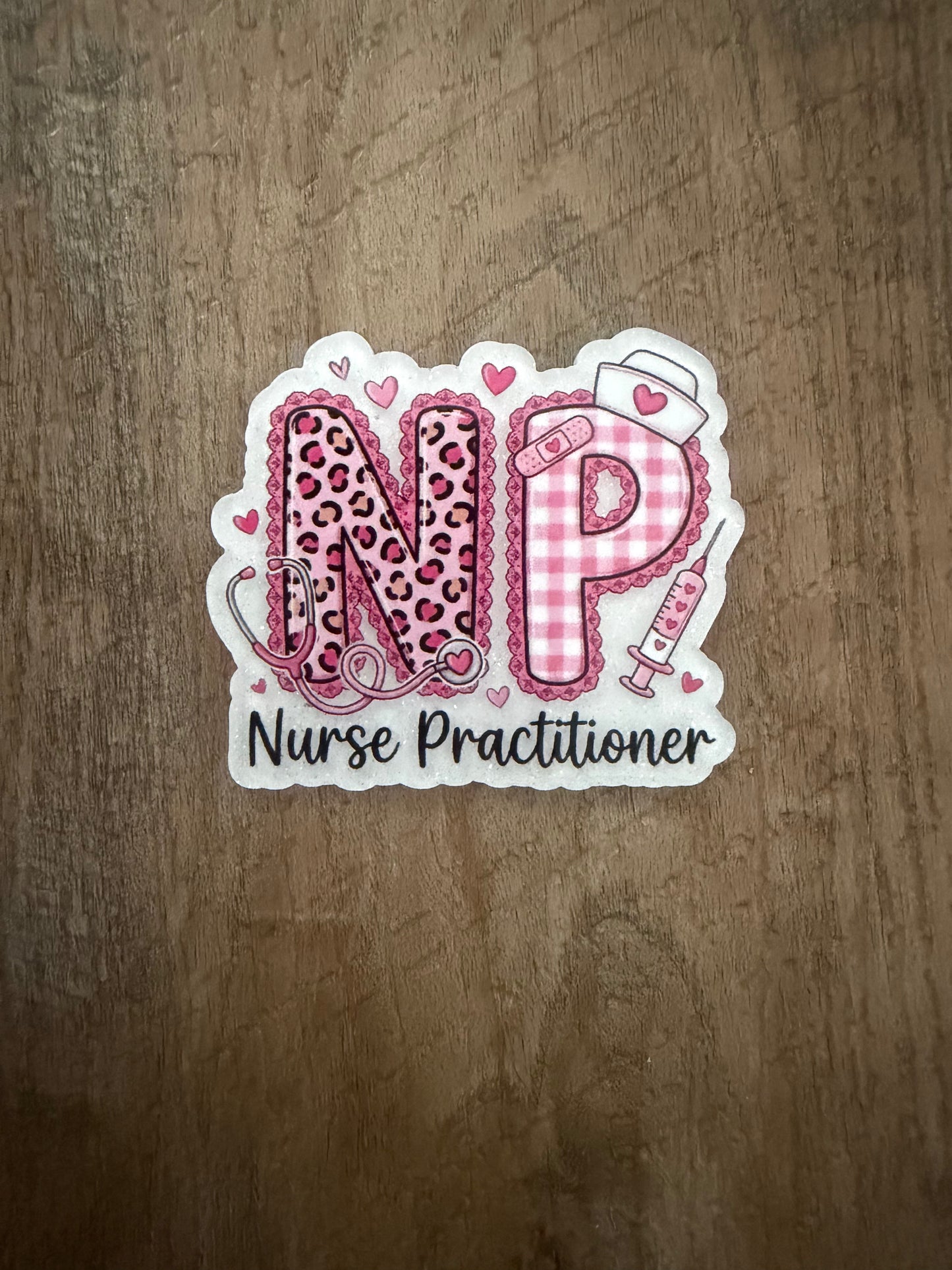 Nurse Practitioner badge reel
