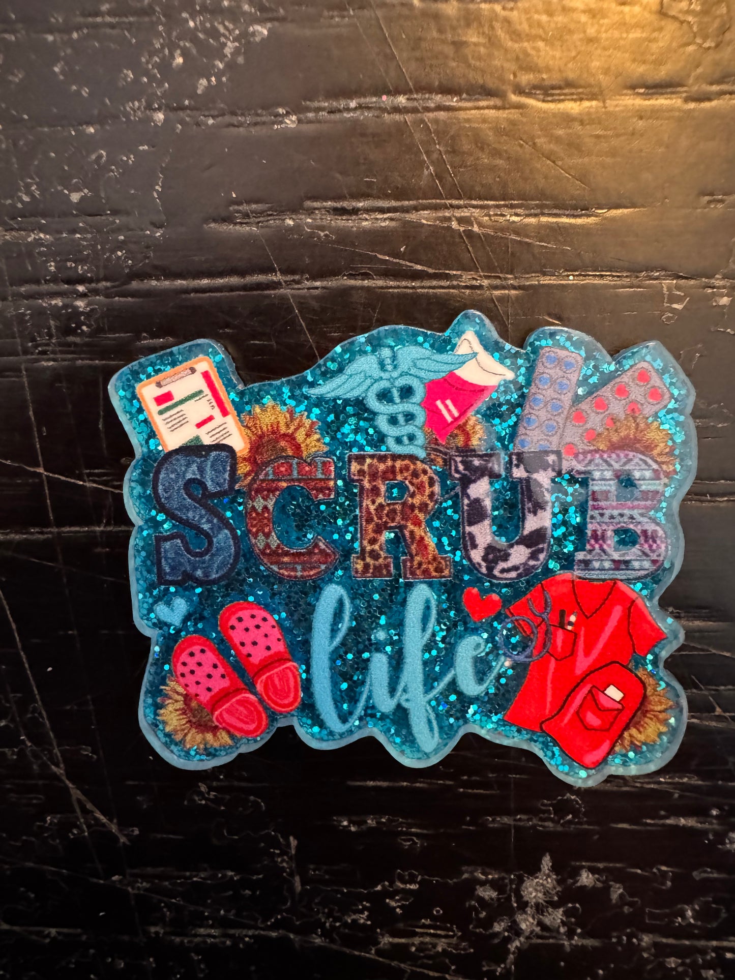 Scrub life badge reel