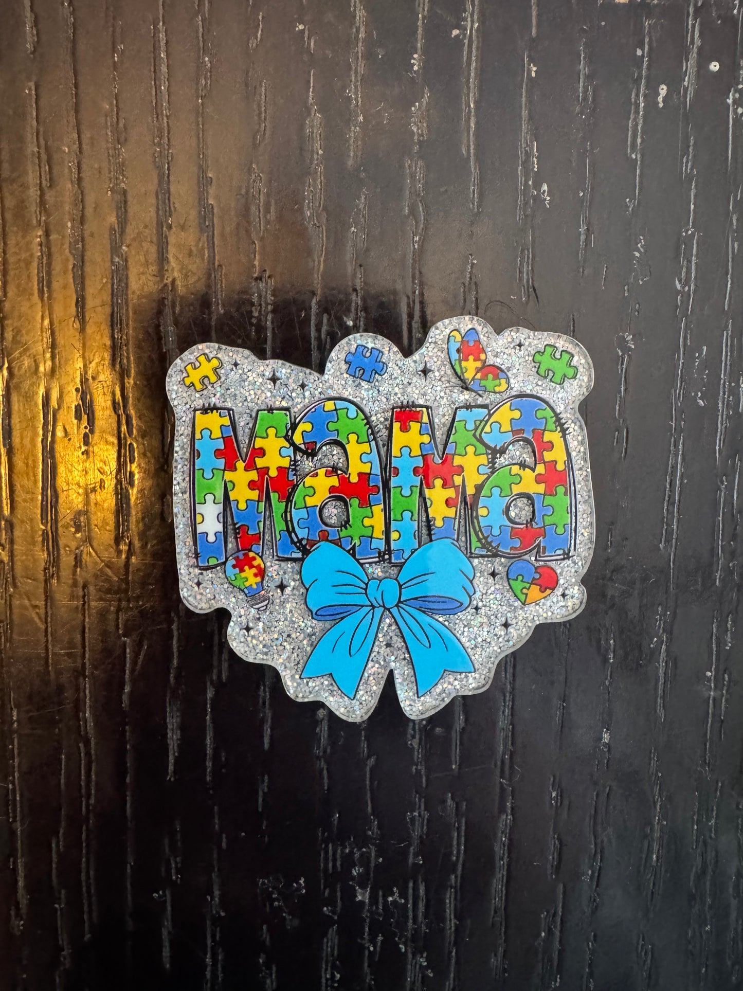 Autism Mama badge reel