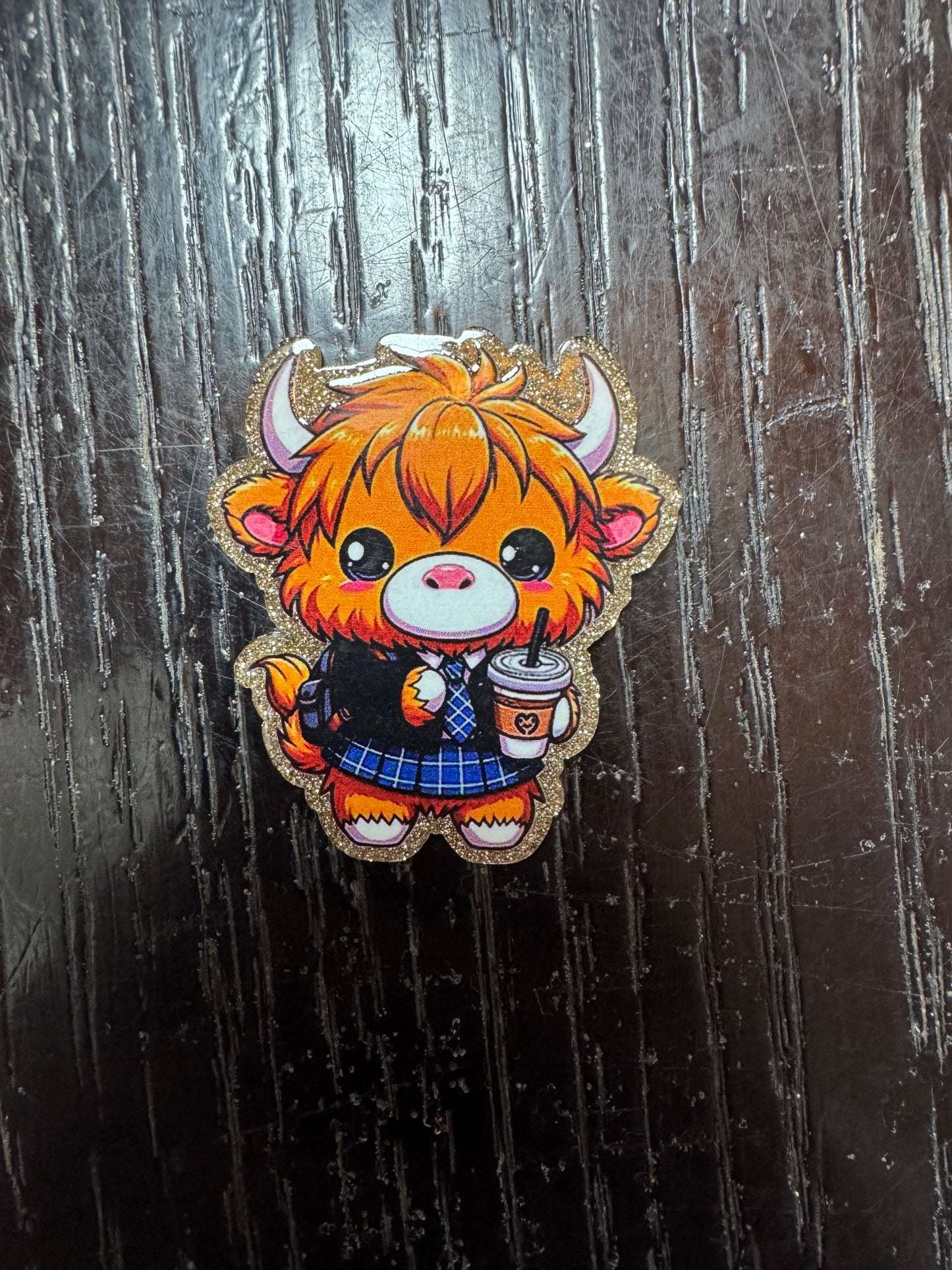 Cow badge reel
