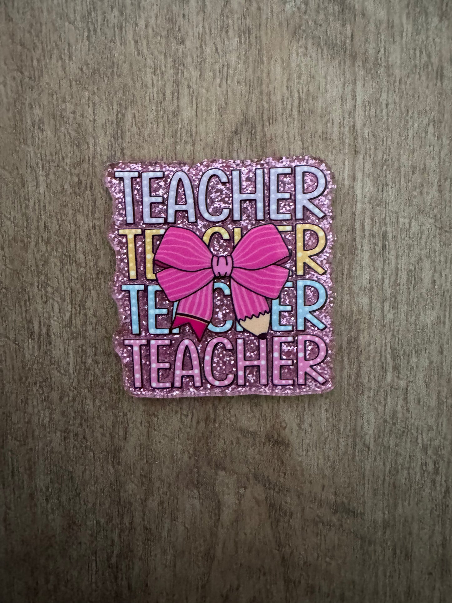 Teacher badge reel