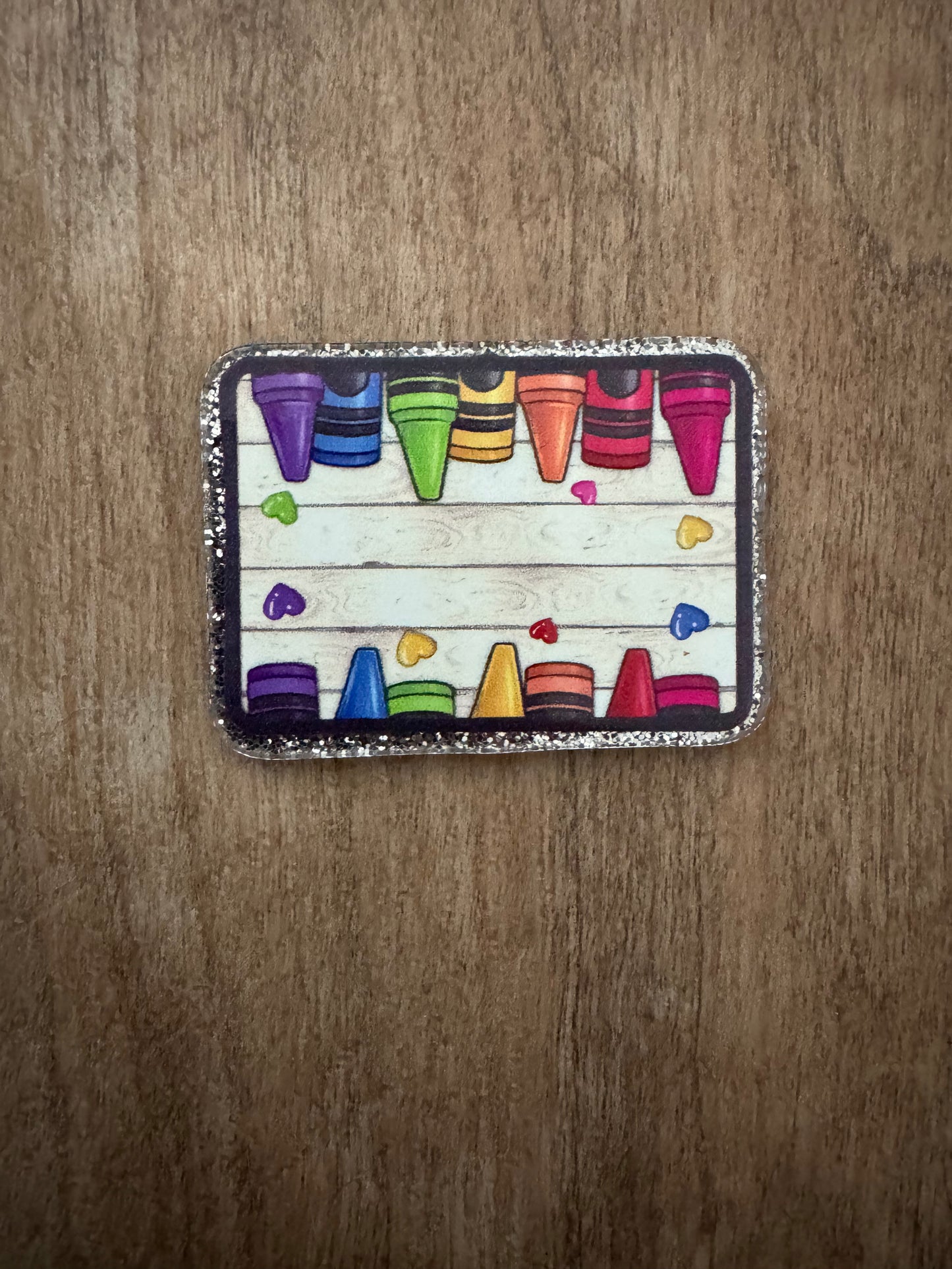 Teacher badge reel