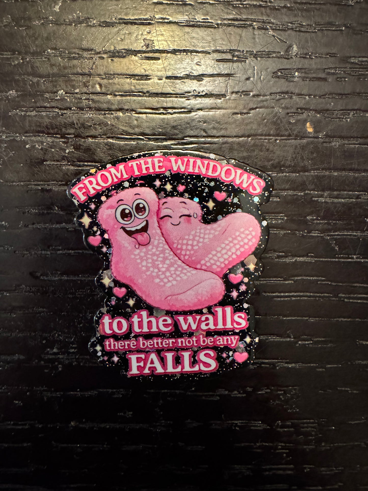 Falls badge reel