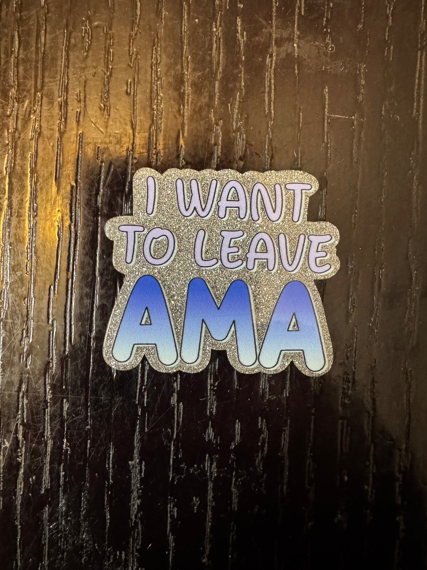 I want to leave AMA badge reel