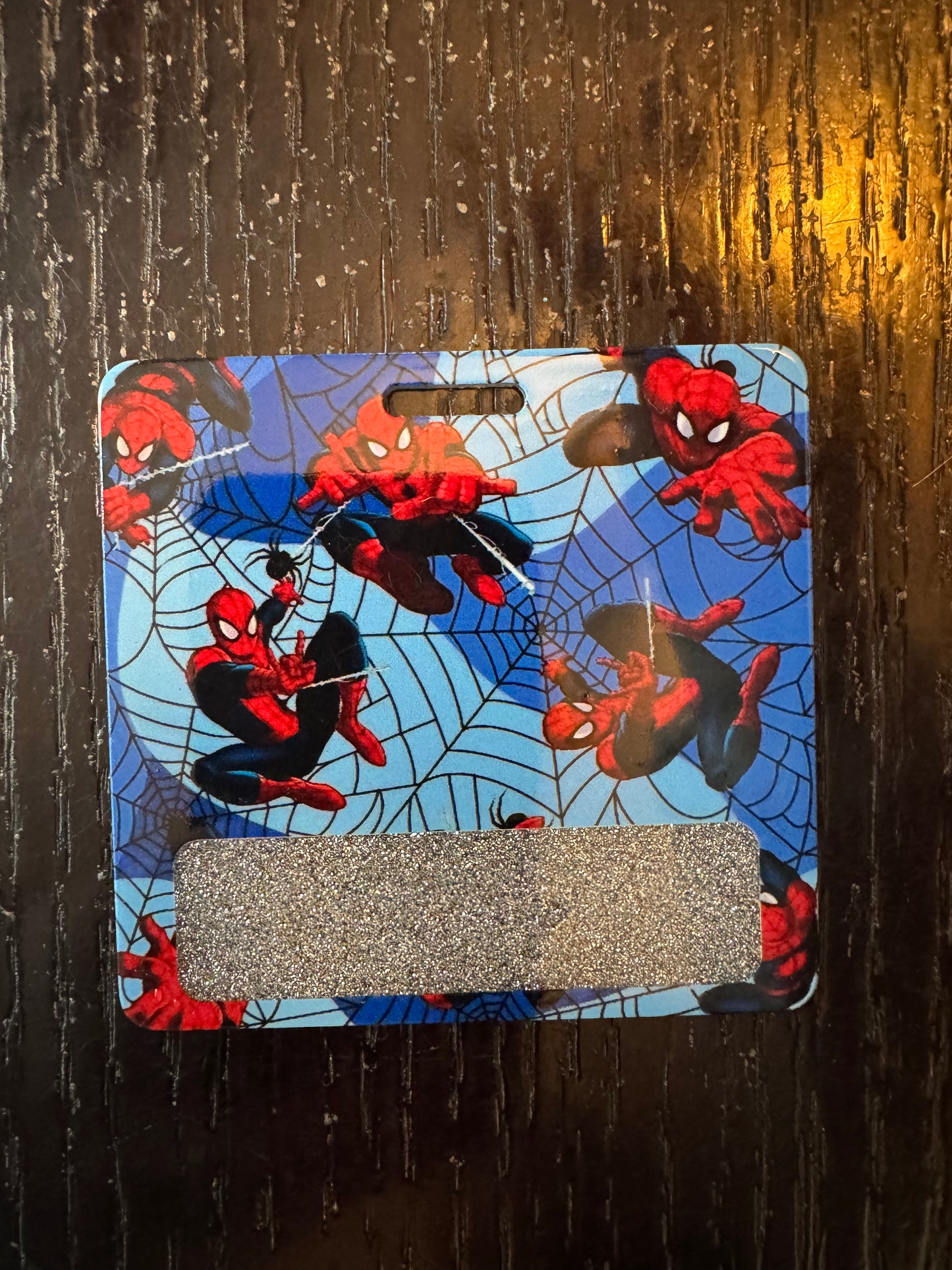 Spider-Man badge buddy