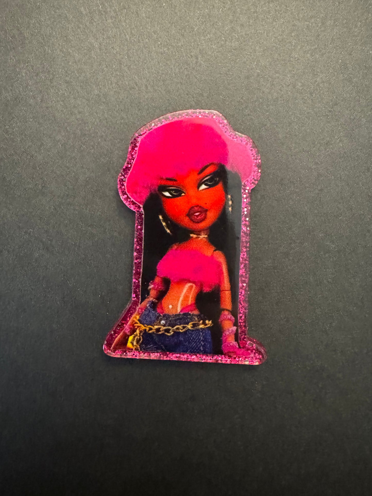 Bratz badge reel