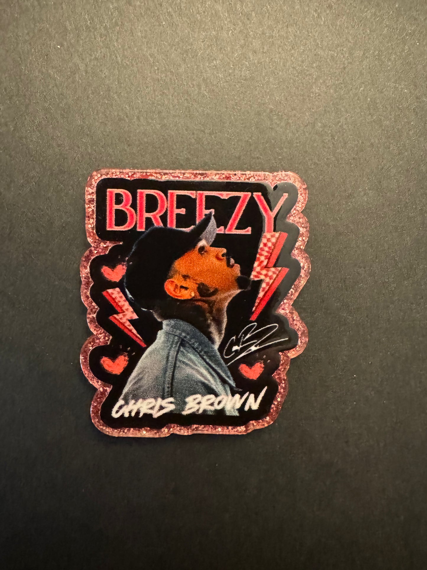 Chris brown badge reel