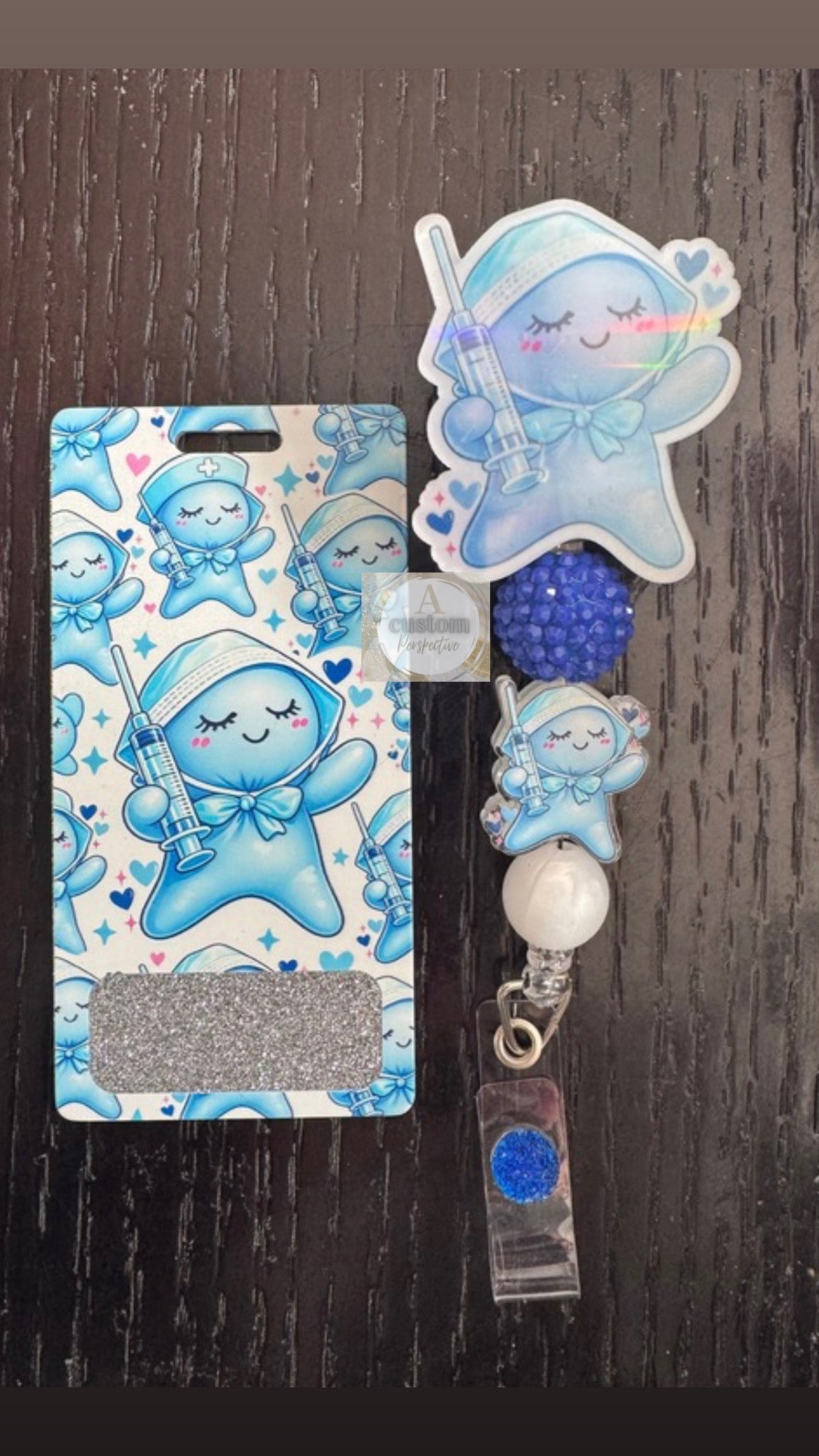 Glove baby badge reel