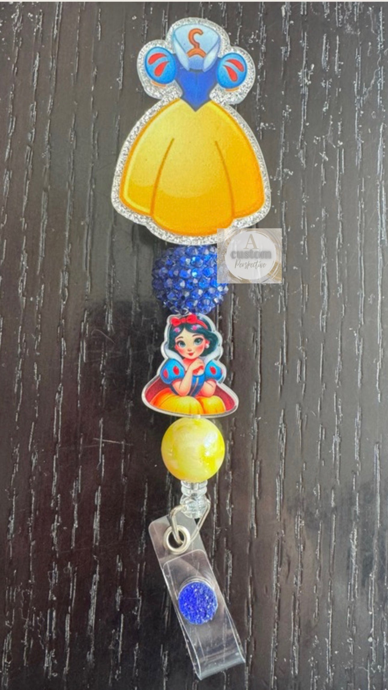 Snow White badge reel