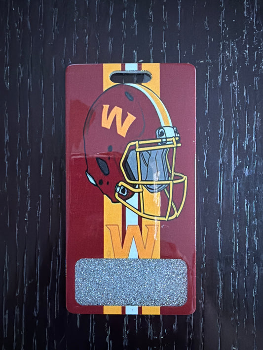 Commanders vertical badge buddy
