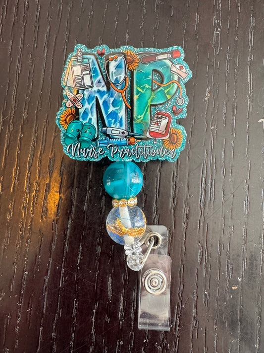 Nurse Practitioner badge reel