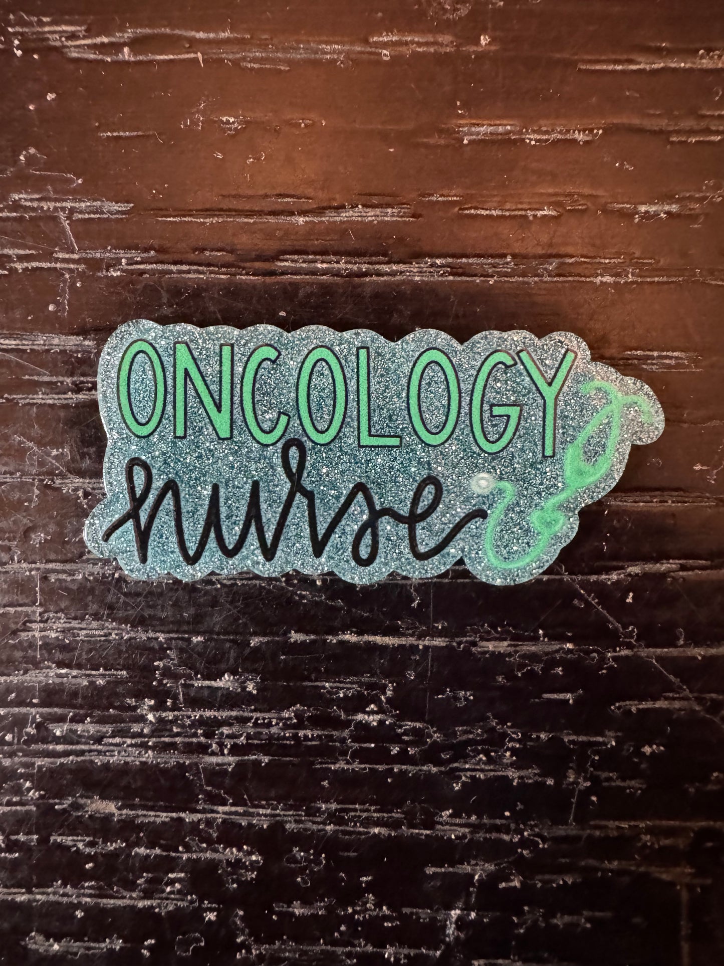 Oncology Nurse badge reel