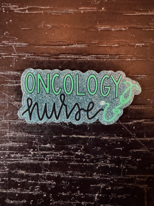 Oncology Nurse badge reel