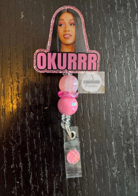 Cardi b badge reel