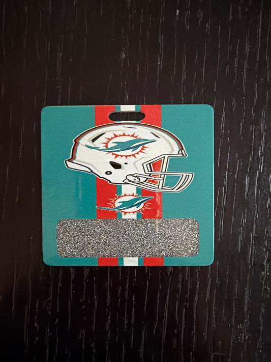 Dolphins badge buddy