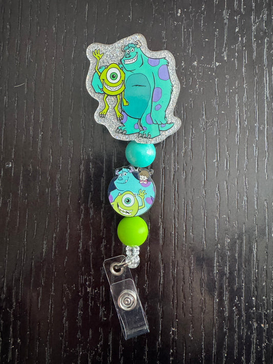 Monsters inc badge reel