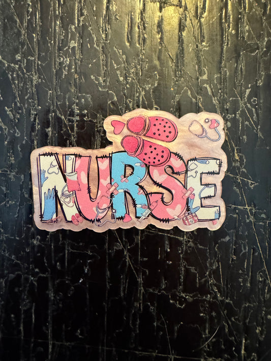 Nurse badge reel