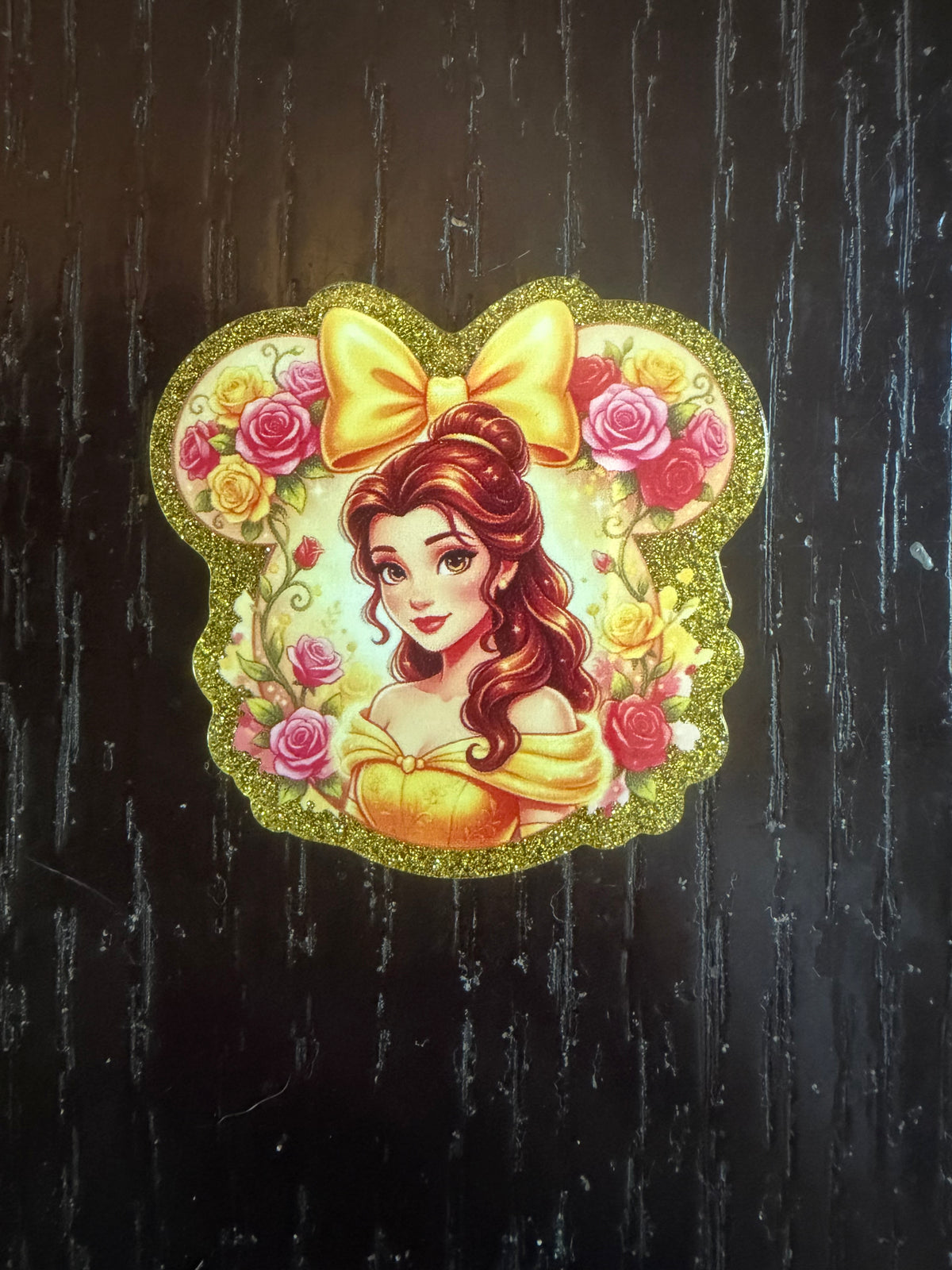 Princess Belle badge reel