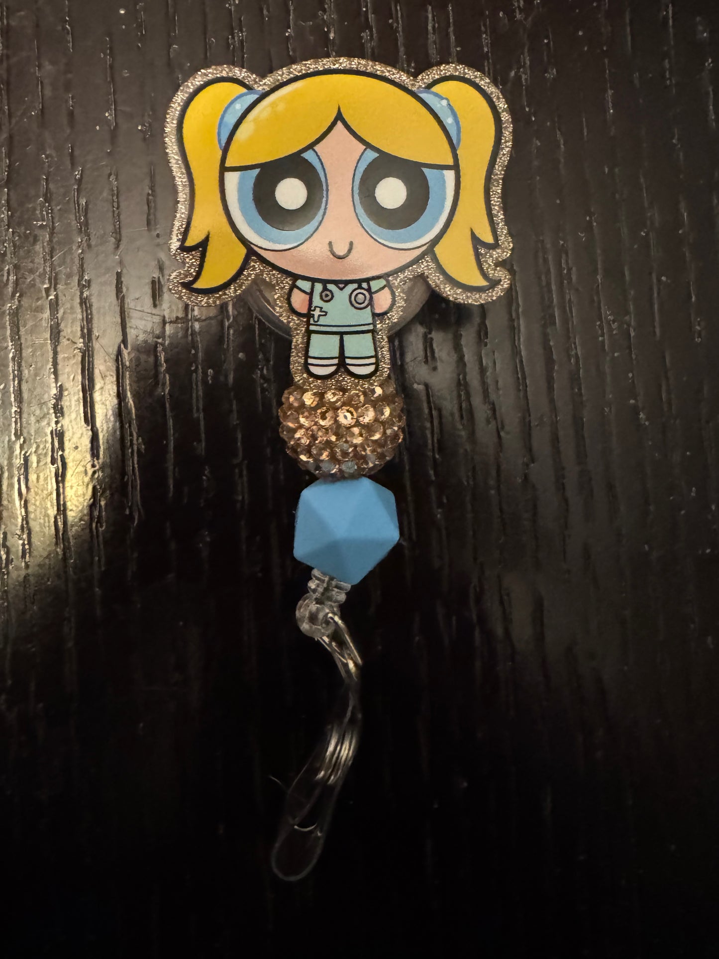 PPG Bubbles Nurse badge reel