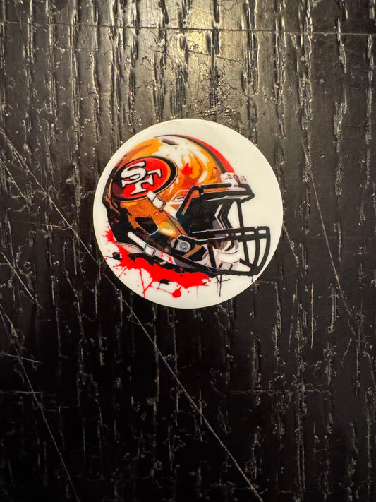 49ers badge reel