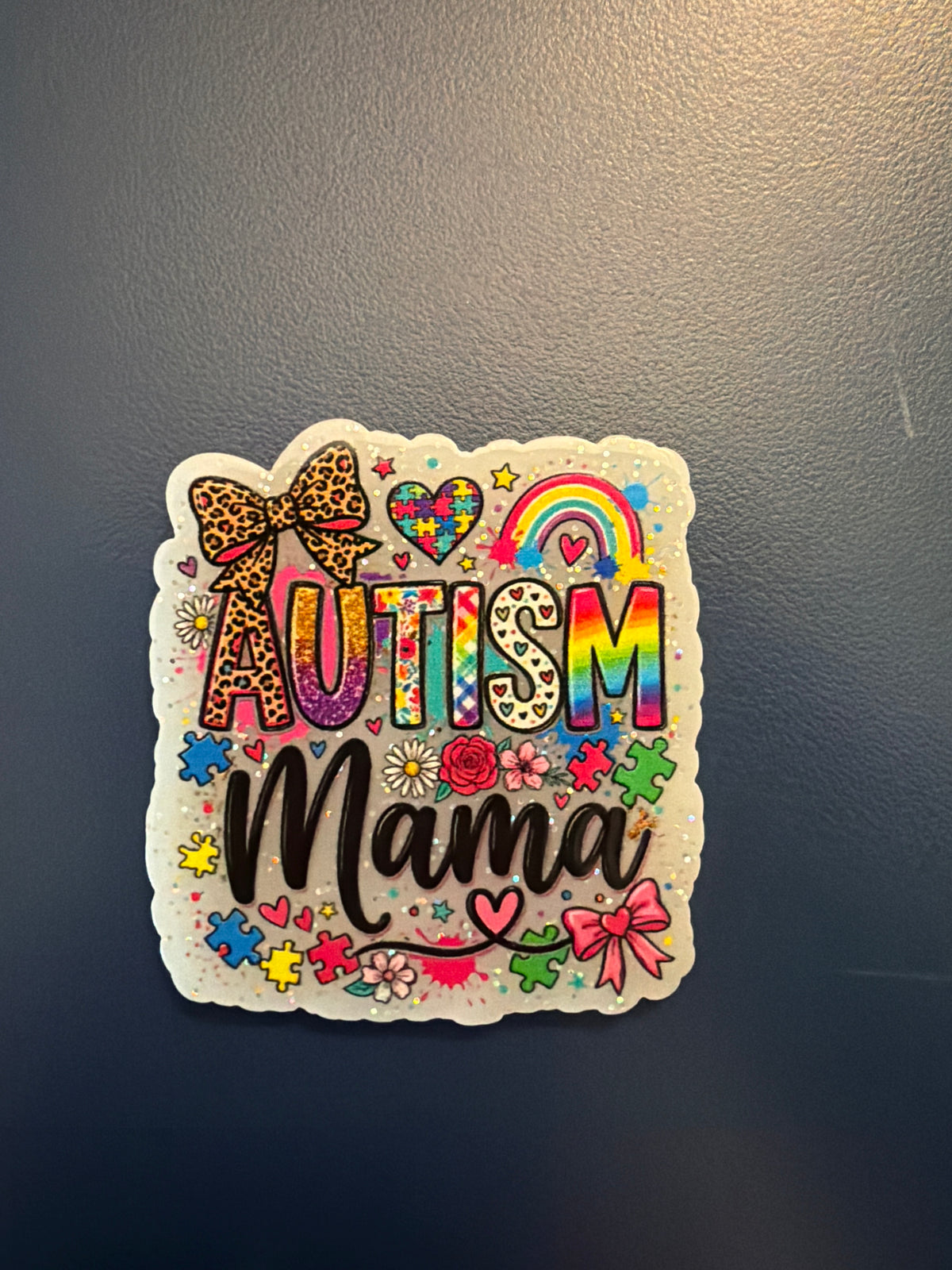 Autism Mama badge reel