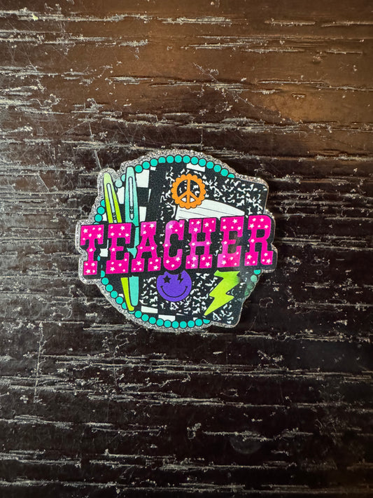 Teacher badge reel