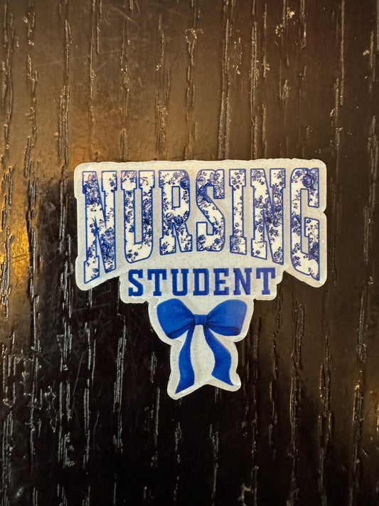 Nursing Student badge reel