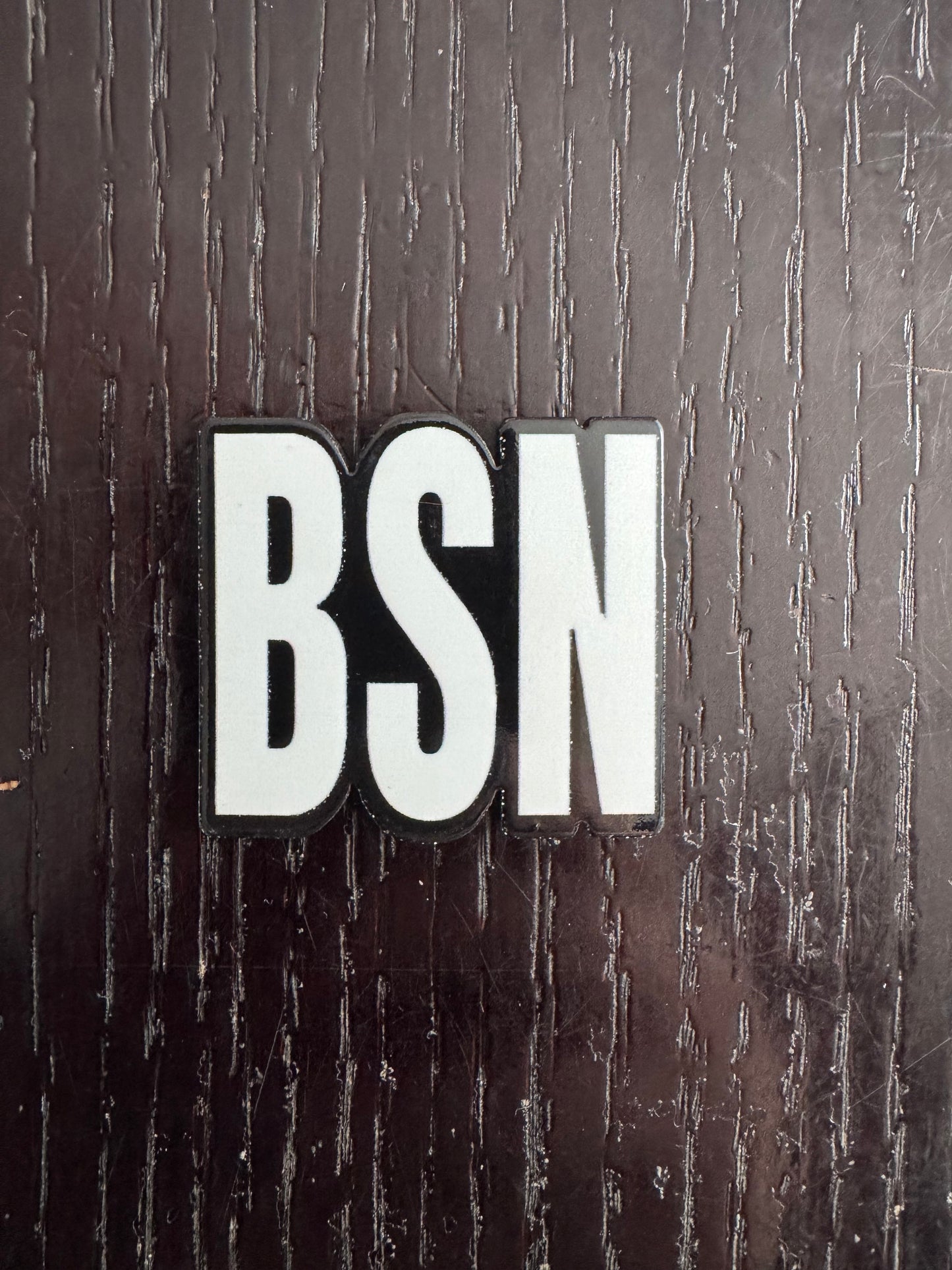BSN (no glitter) badge reel