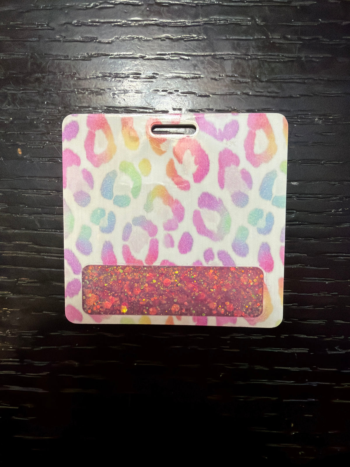 Leopard badge buddy