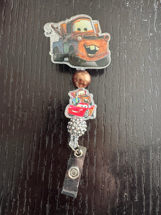 Mater Truck badge reel