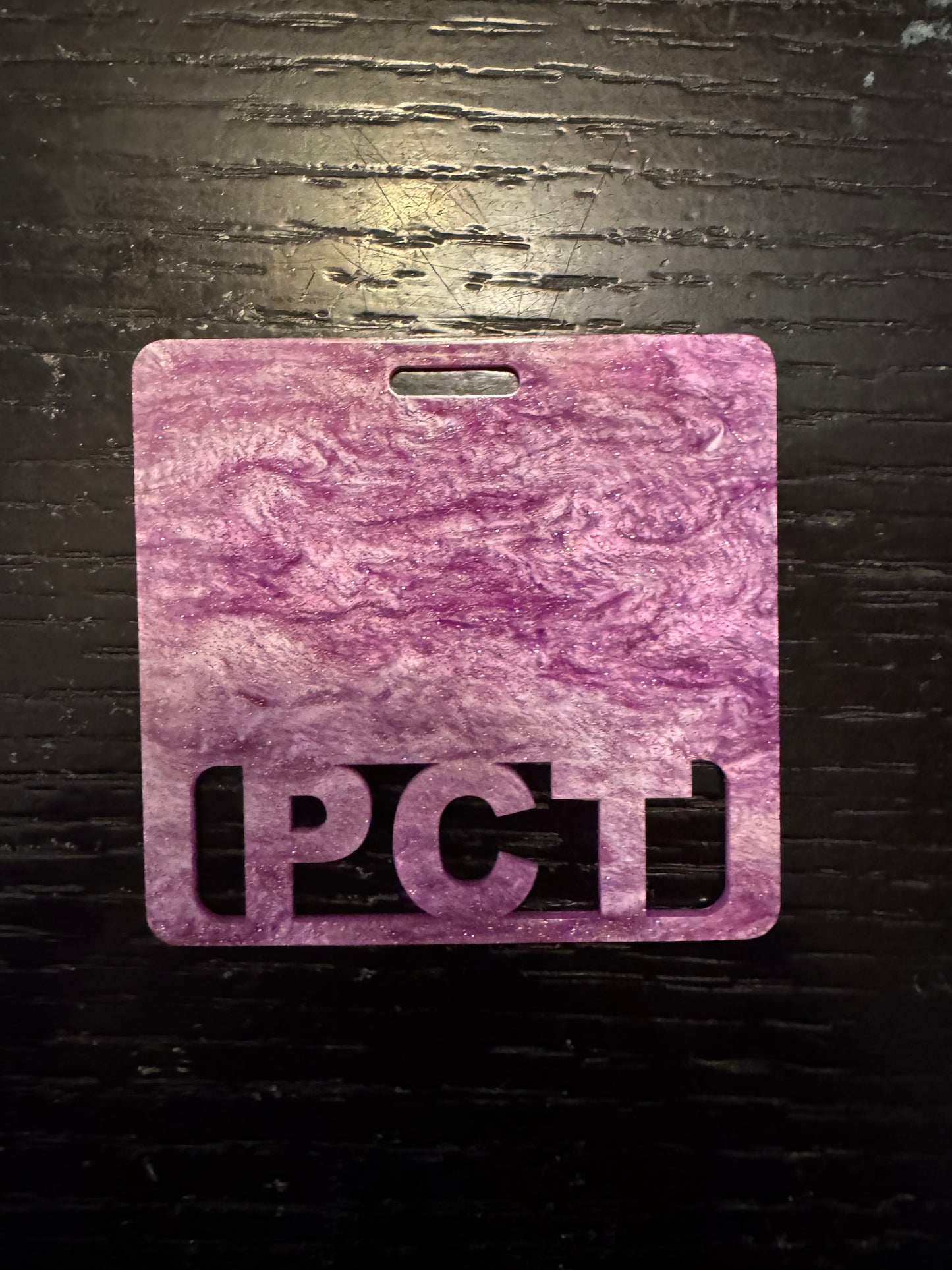 PCT Purple Badge buddy