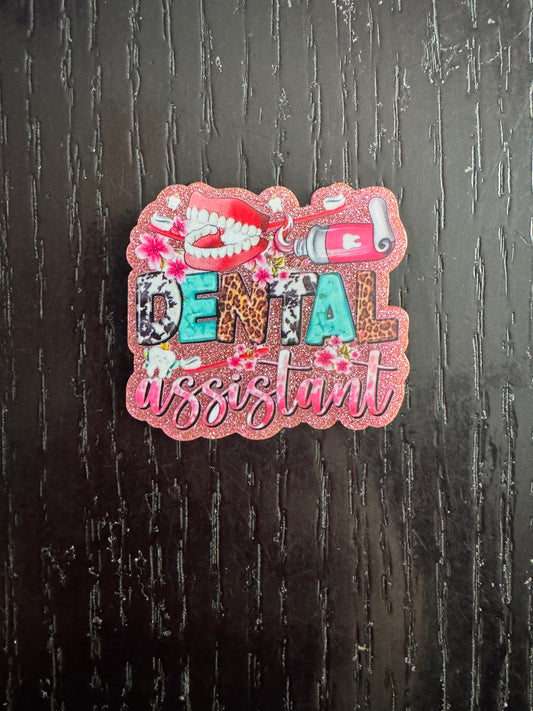 Dental assistant badge reel